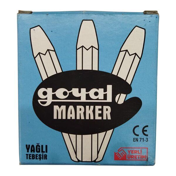 Goyal 12 li Kırmızı Yağlı Tebeşir