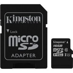 Kingston SDCS2 64GB microSDHC Canvas Select Plus 100R A1 C10 Micro SD Hafıza Kartı