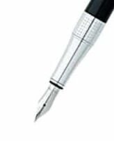 Cross AT0496S-4Ms Beverly Siyah Lake Dolma Kalem