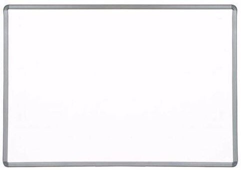 İnter INT-603-2 100x140 Alüminyum Çerçeve Manyetik Yüzeyli Duvara Monte Beyaz Yazı Tahtası