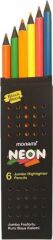 Monami 6 lı Neon Jumbo Kuruboya Kalemi