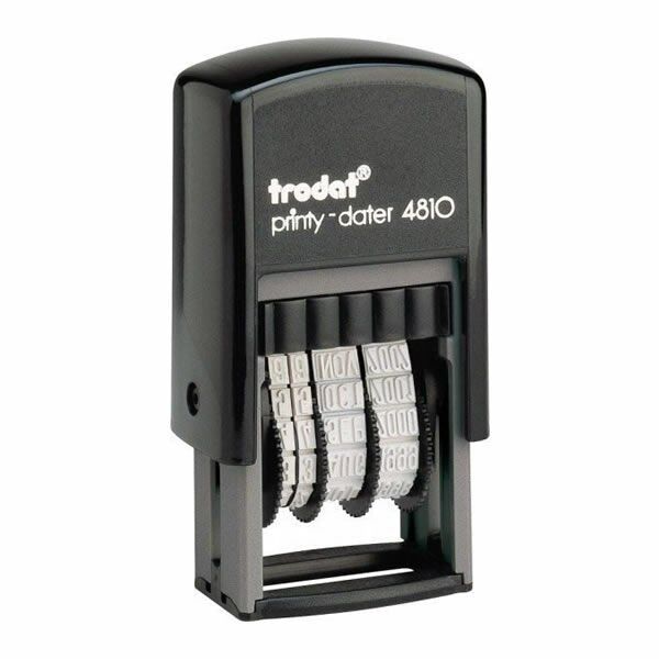 Trodat 4810 İngilizce Tarih Kaşesi Boş Kaşe