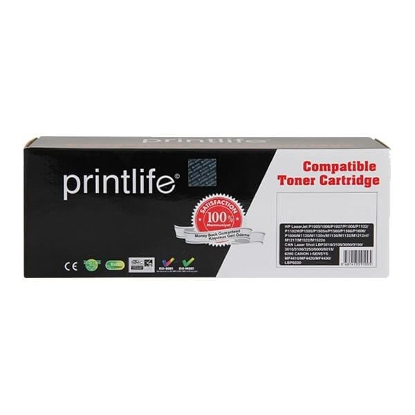 Print-Life HP 2600N-2605-1600-CRG707 Kırmızı Muadil Toner