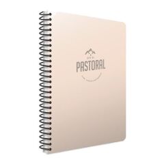 Gıpta Pastoral A4 96 Yaprak Kareli Spiralli Plastik Kapaklı Defter