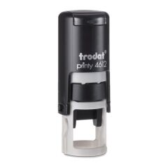 Trodat 4612 Siyah Gövde 12 mm Yuvarlak Küçük Kaşe Boş Kaşe