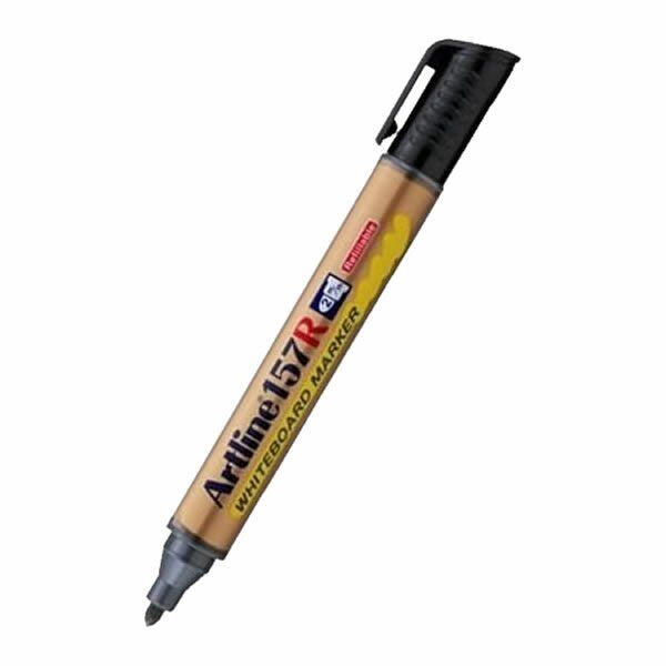 Artline EK-157R Siyah Refilable Markör Kalem