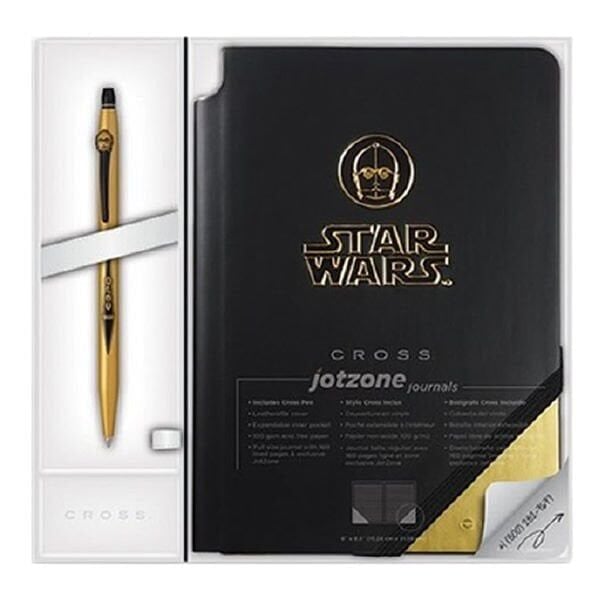 Cross AT0625Sd-16/1 Click C3Po Jel Tükenmez Kalem & Star Wars Defter Seti