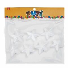 Puti 5060 6 lı 6,5 cm Köpük Yıldız