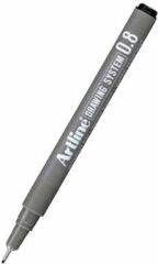 Artline 0,8 mm Mavi Çizim Kalemi
