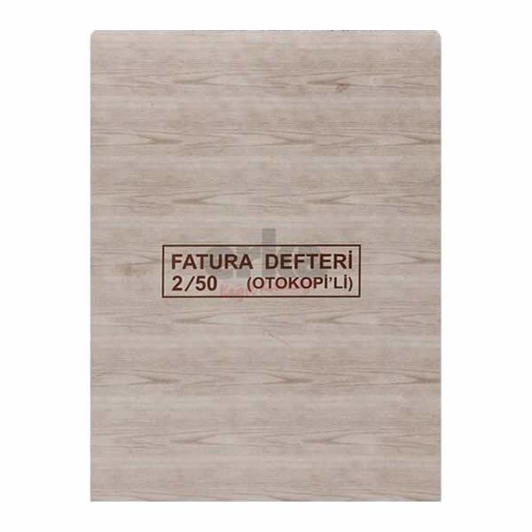 Turkuaz 2/50 Otokopili Fatura