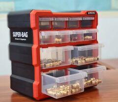 Asrın ASR-6007 12 li 26.2x15.7x26.7cm Küçük Monoblok Çekmece