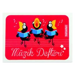 Meteksan MK40 40 Yaprak Küçük Boy Müzik Defteri