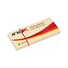 Inox 2601 3x50x 40 100 Yaprak Sarı Not Kağıdı