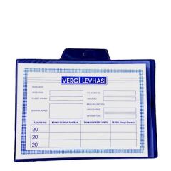 Gürpaş Büyük Vergi Levhası Kılıfı