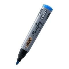 Bic 8209143 2000 Yuvarlak Uçlu Mavi Markör Kalem