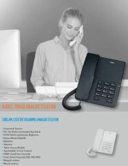 Karel Tm-140  Analog Masaüstü Kablolu Telefon