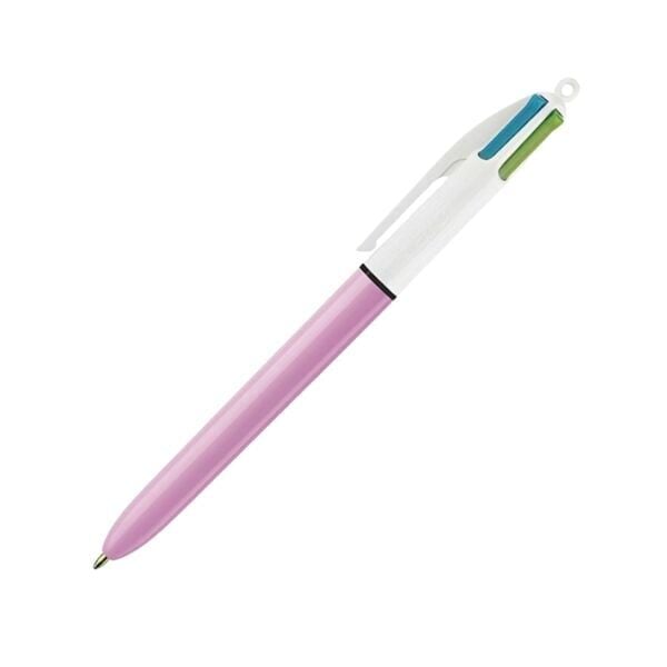 Bic 503815 Fun 4 Renk Lila Gövdeli Tükenmez Kalem