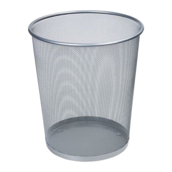 Cassa 10 Lt Gümüş File Çöp Kovası