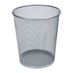 Cassa 10 Lt Gümüş File Çöp Kovası