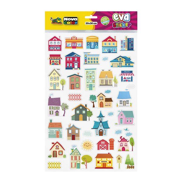 Nova Color NC-684 Evler Sticker Eva