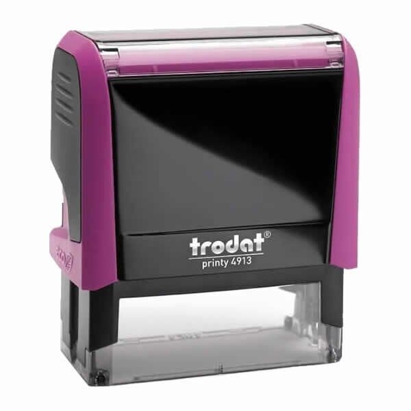Trodat 4913 P4 Mor Gövde Standart Firma Kaşesi Boş Kaşe