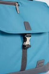 Cambridge Polo Club Turkuaz Kumaş Evrak Çantası