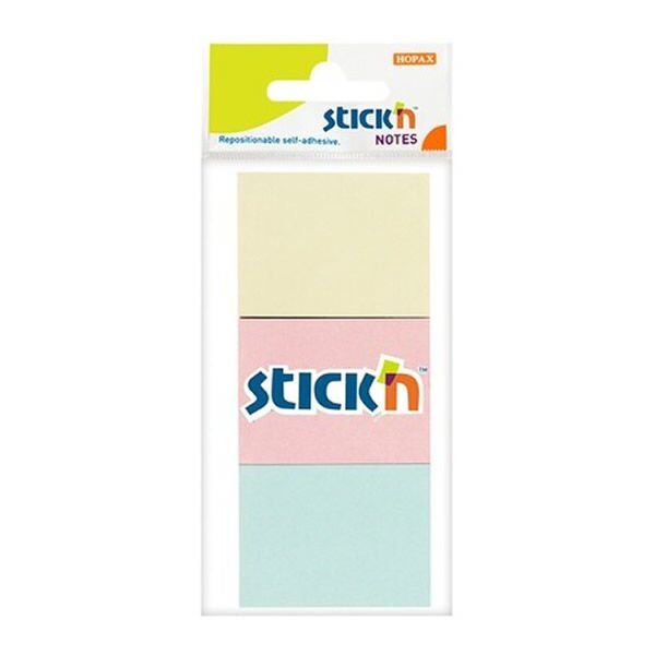 Gıpta Stickn 38x51 100 Yaprak 3 Renk Pastel Yapışkanlı Kağıt