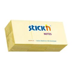 Gıpta Stickn 35x51 12 li 100 Yaprak Pastel Sarı Not Kağıdı