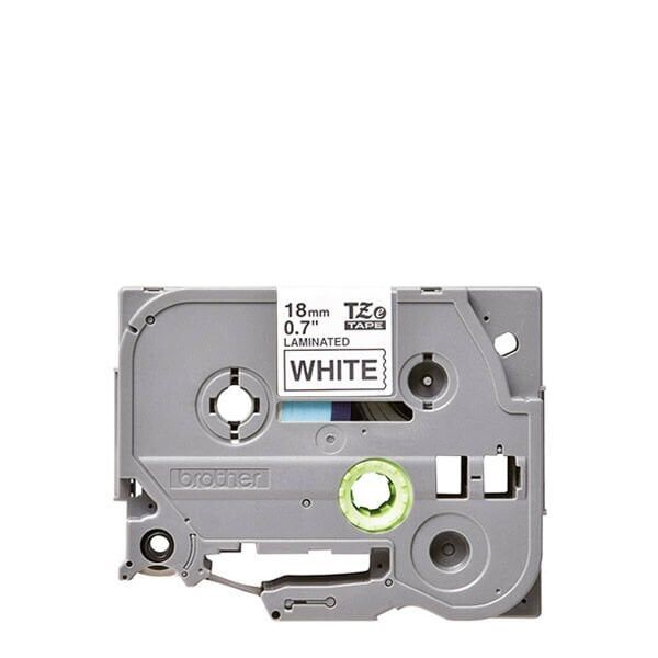 Brother 18Tze241 18 Mm Beyaz Üzerıne Siyah Etiket