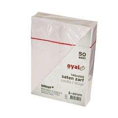 Oyal 14x20 160gr 50li Pembe Saten Zarf