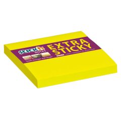 Gıpta Stickn 76x76 90 Yaprak Extra Yapışkanlı Neon Sarı Not Kağıdı