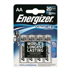 Energizer AA 4 lü Ultimate Lithıumk Blister Pil