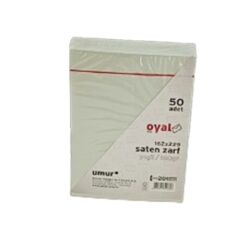 Oyal 162x229 160gr 50li Koyu Y eşil Saten Zarf