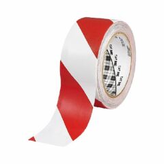 Ofisostim 50X30mt Kırmızı-Beyaz Yer İşaretleme Bandı