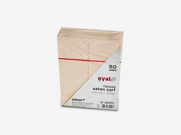 Oyal 13x18 160gr 50li Solmon Saten Zarf