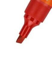 Brons BR-9722 Kesik Uç Kırmızı Permanent Kalem