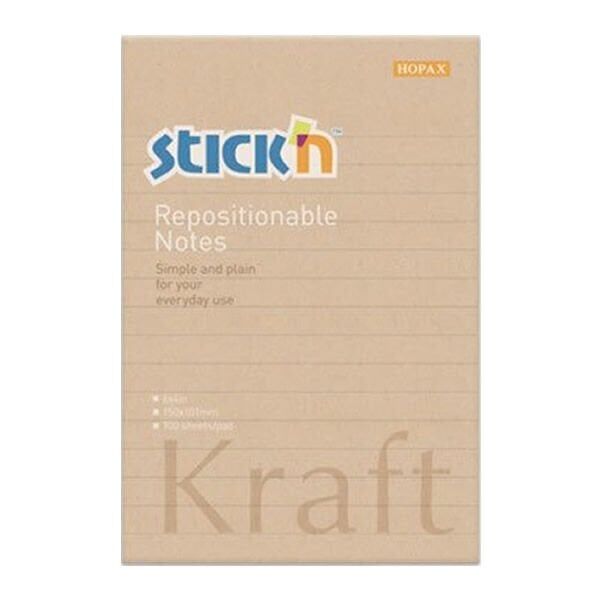Gıpta Stickn 150x101 100 Yaprak Çizgili Not Kağıdı