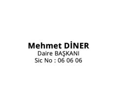 Trodat 4911 Küçük Boy Polis Memuru 3 Boş Kaşe