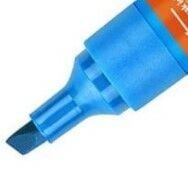 Brons BR-9721 Kesik Uç Mavi Permanent Kalem