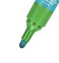 Brons BR-9623 Yuvarlak Uç Yeşil Permanent Kalem