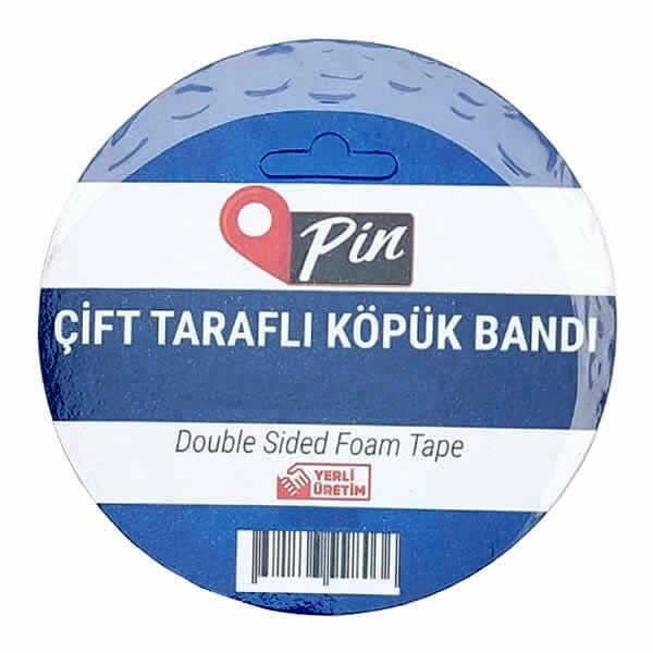 Pin 8036 15 mm x 5 mt Hotmelt Askılı Köpük Bant