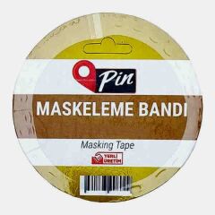 Pin 8029 15 mm x 40 mt Hotmelt Askılı Maskeleme Bandı