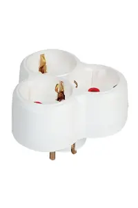 Mutlusan Topraklı Üçlü Yonca Tip Sıva Üstü Fiş Priz