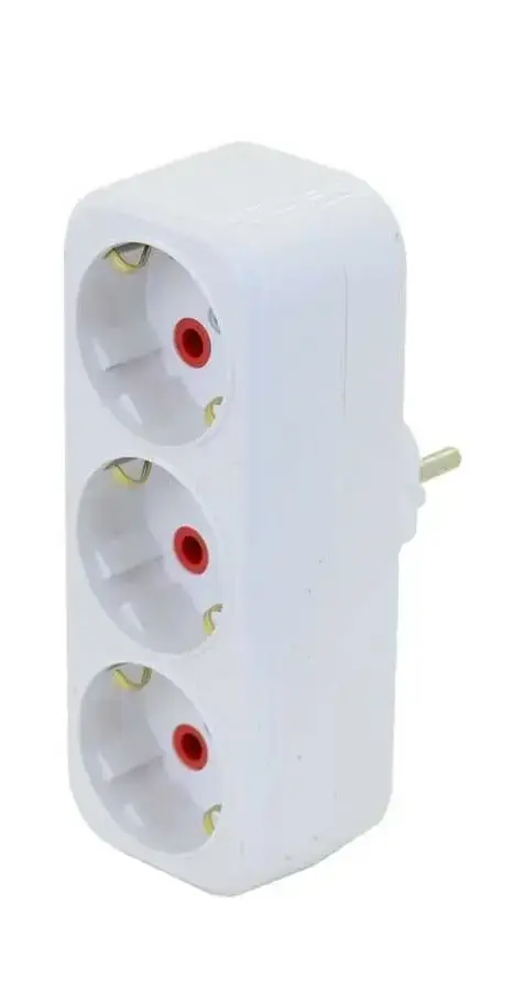 Mutlusan 3li Topraklı Düz Tip Fiş Priz