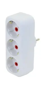 Mutlusan 3li Topraklı Düz Tip Fiş Priz