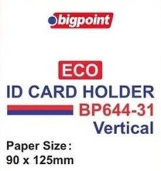 Bigpoint 644-31 Eco 90x125 100 lü Dikey Kart Poşeti