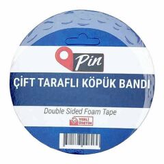 Pin 7602 25 mm x 5 mt Hotmelt Askılı Köpük Bant