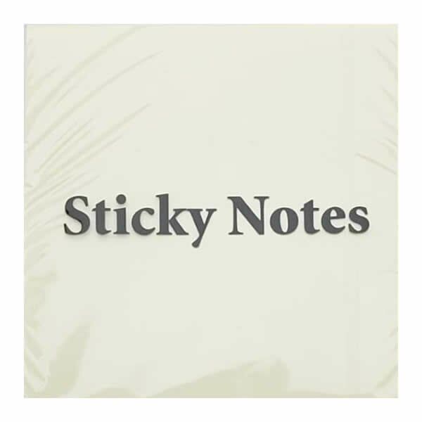 Gıpta Stickn 76x76 400 Yaprak Pastel Sarı Not Kağıdı