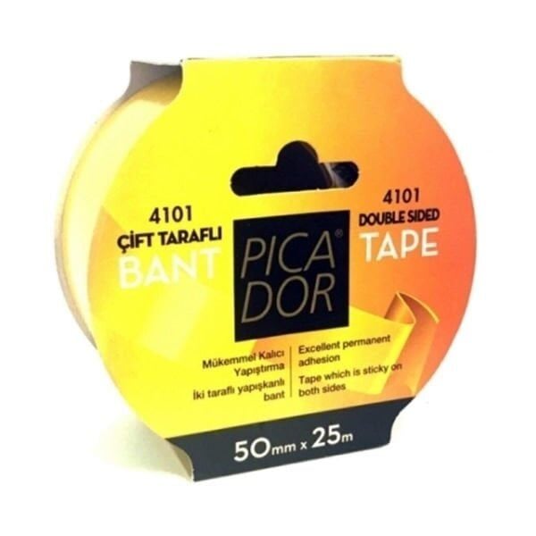 Picador 4101 25mX50mm Çift Taraflı Bant