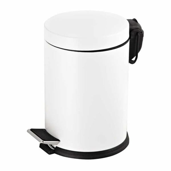 Efor 813B 5 lt Beyaz Pedallı Çöp Kovası